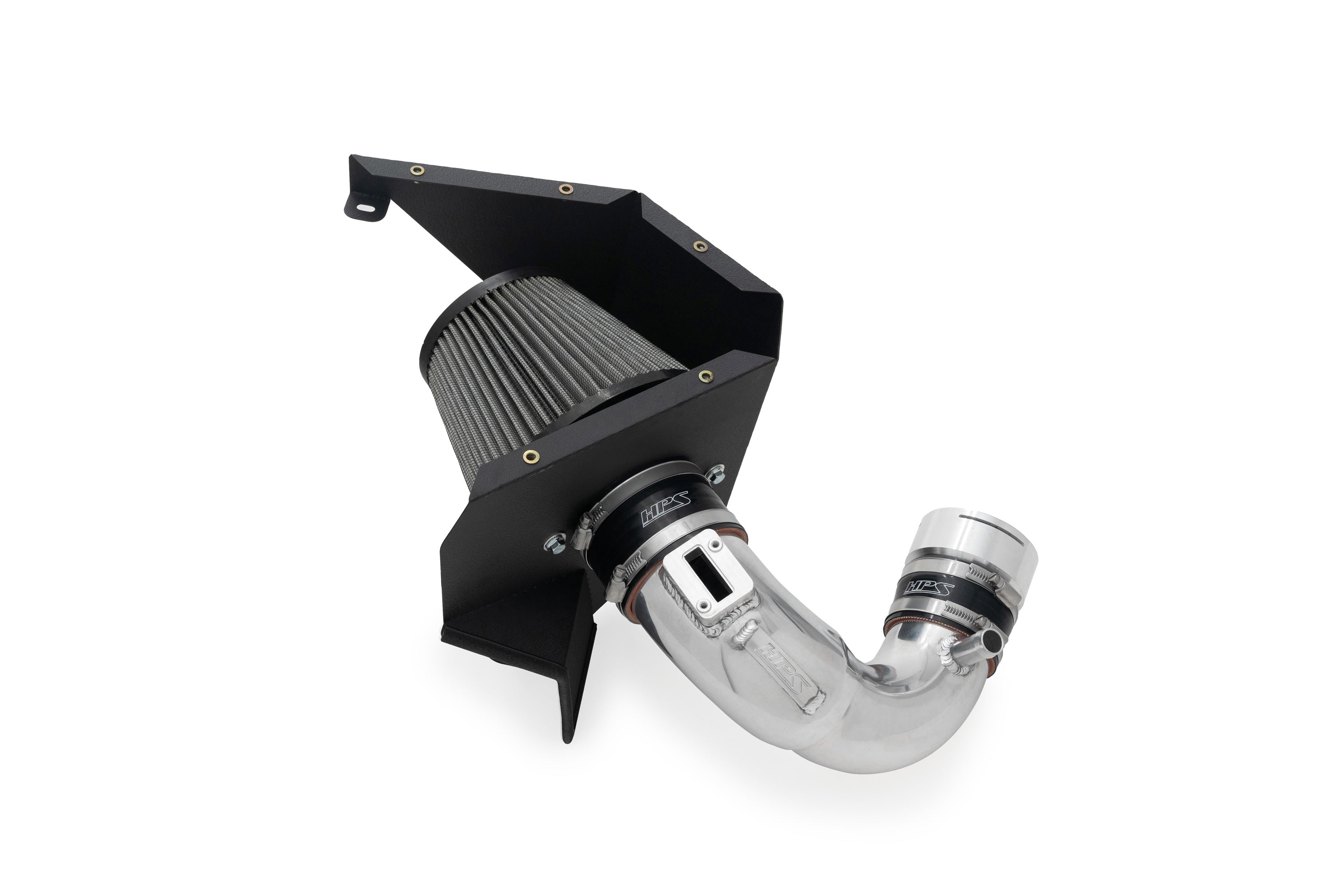 HPS Performance Air Intake Kit with Heat Shield (Polished) - BMW M240i / M240i xDrive / M340i / M340i xDrive / M440i / M440i Gran Coupe / M440i xDrive / M440i xDrive Gran Coupe - (2020-2024)