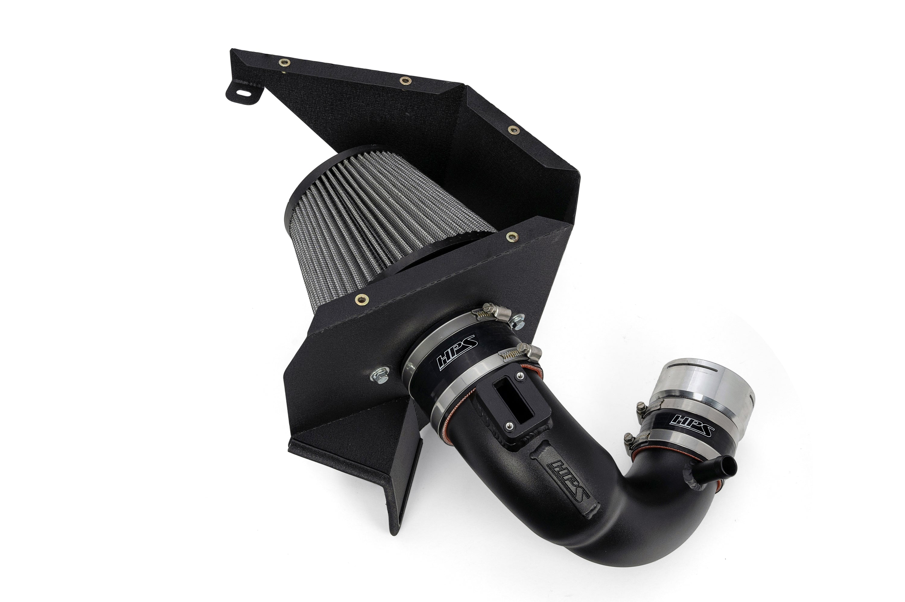 HPS Performance Air Intake Kit with Heat Shield (Black) - BMW M240i / M240i xDrive / M340i / M340i xDrive / M440i / M440i Gran Coupe / M440i xDrive / M440i xDrive Gran Coupe - (2020-2024)