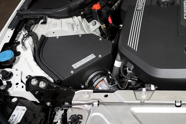 HPS Performance Air Intake Kit with Heat Shield, Polished, 827-771P