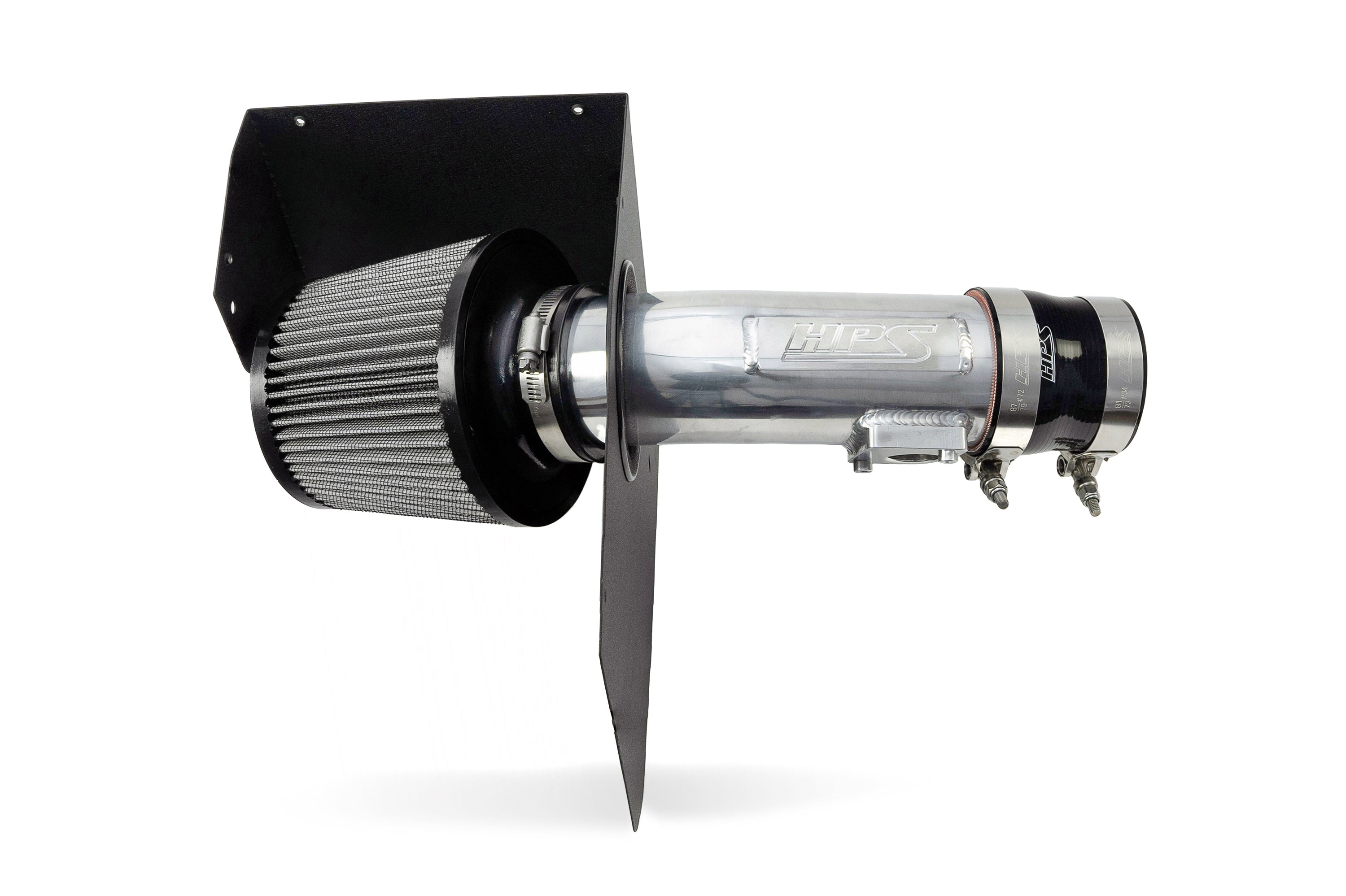 HPS Performance Air Intake Kit with Heat Shield (Polished) - Subaru WRX / Subaru WRX STI / Subaru Impreza 2.5 GT - (2008-2014 / 2008-2014 / 2009-2010)