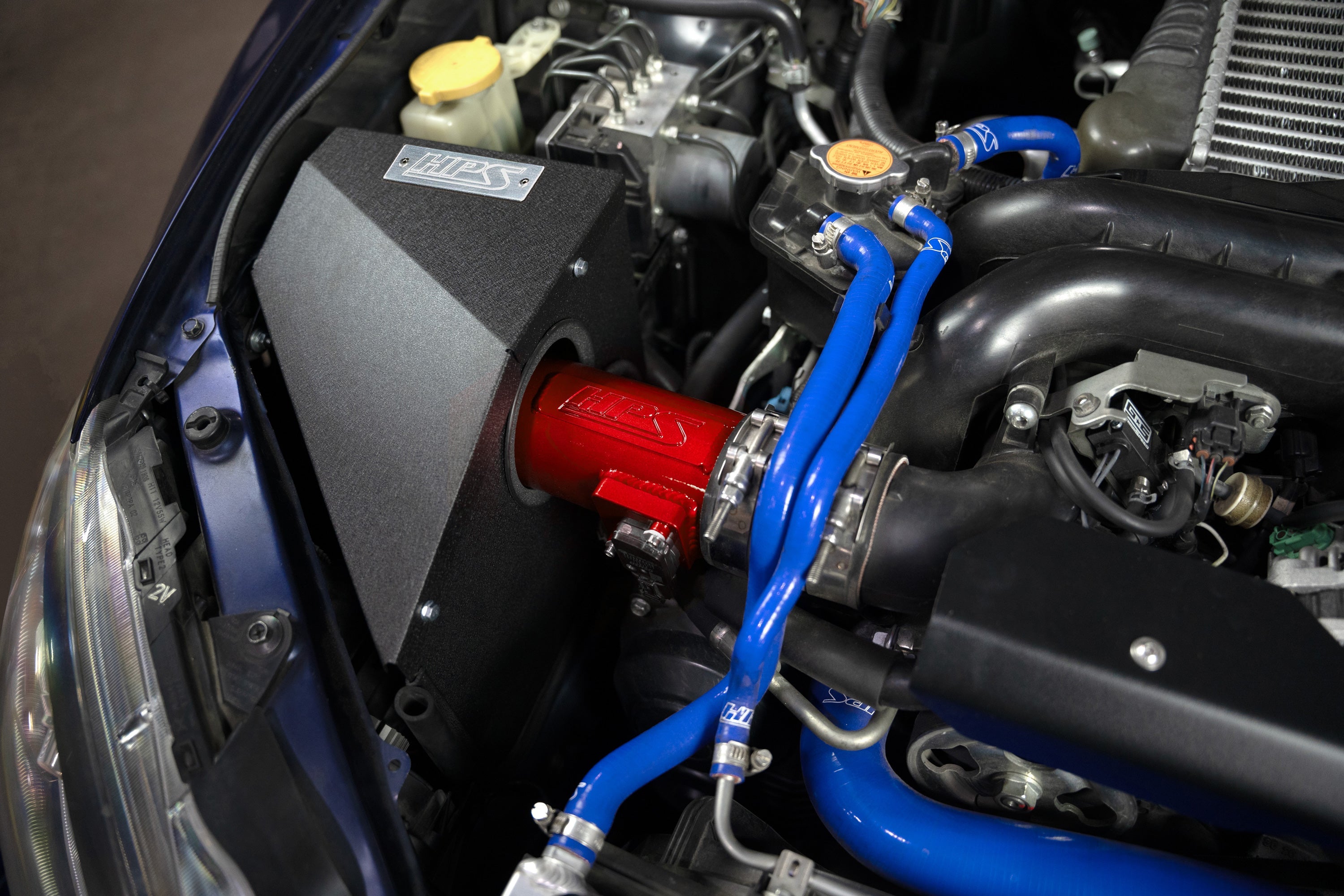 HPS Performance Air Intake Kit with Heat Shield (Red) - Subaru WRX / Subaru WRX STI / Subaru Impreza 2.5 GT - (2008-2014 / 2008-2014 / 2009-2010)