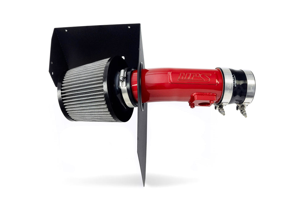 HPS Performance Air Intake Kit with Heat Shield (Red) - Subaru WRX / Subaru WRX STI / Subaru Impreza 2.5 GT - (2008-2014 / 2008-2014 / 2009-2010)