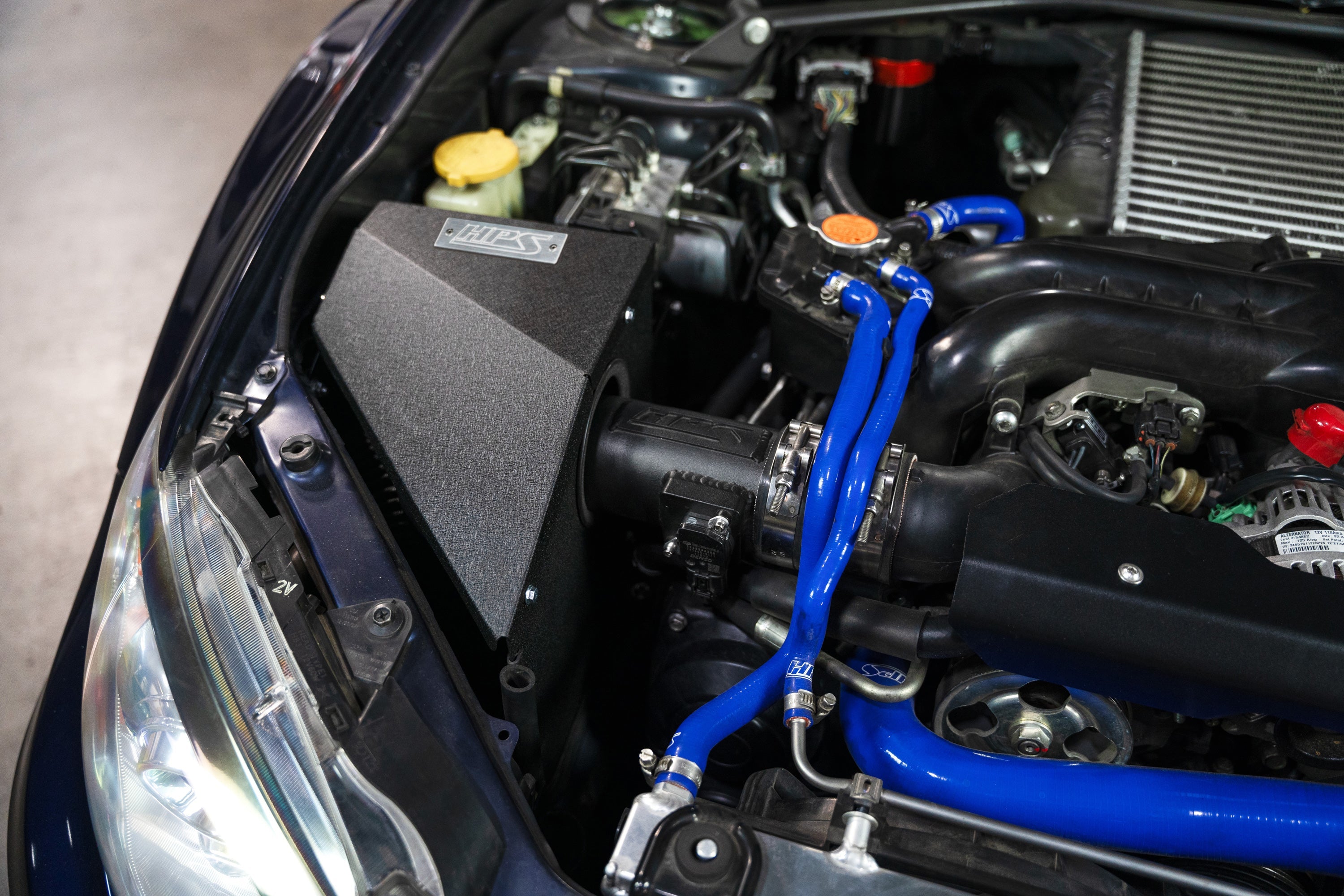 HPS Performance Air Intake Kit with Heat Shield (Black) - Subaru WRX / Subaru WRX STI / Subaru Impreza 2.5 GT - (2008-2014 / 2008-2014 / 2009-2010)