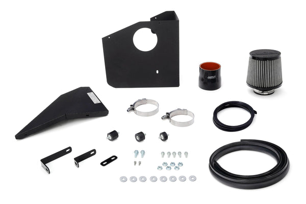HPS Performance Air Intake Kit with Heat Shield, Red, 827-778R