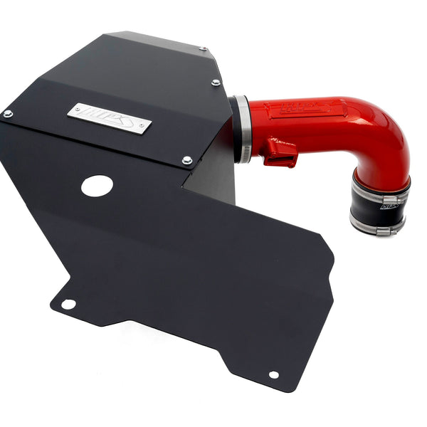 HPS Performance Air Intake Kit with Heat Shield Red 827-779R