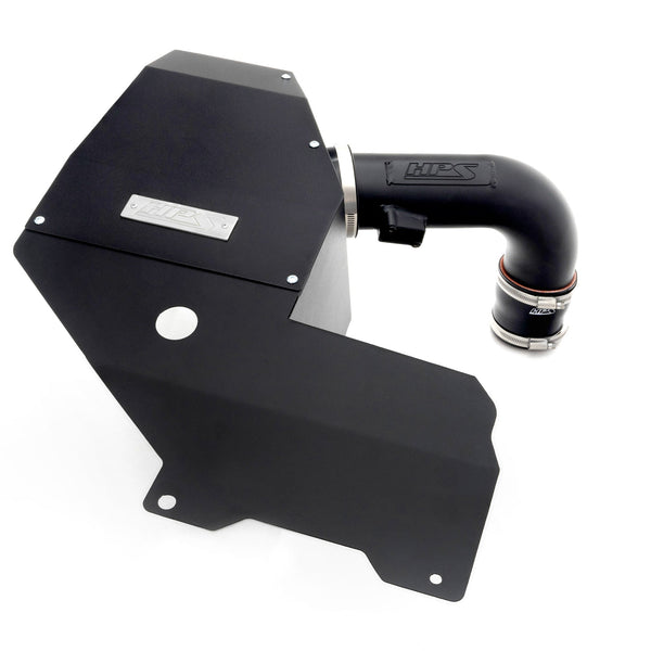 HPS Performance Air Intake Kit with Heat Shield Black 827-779WB