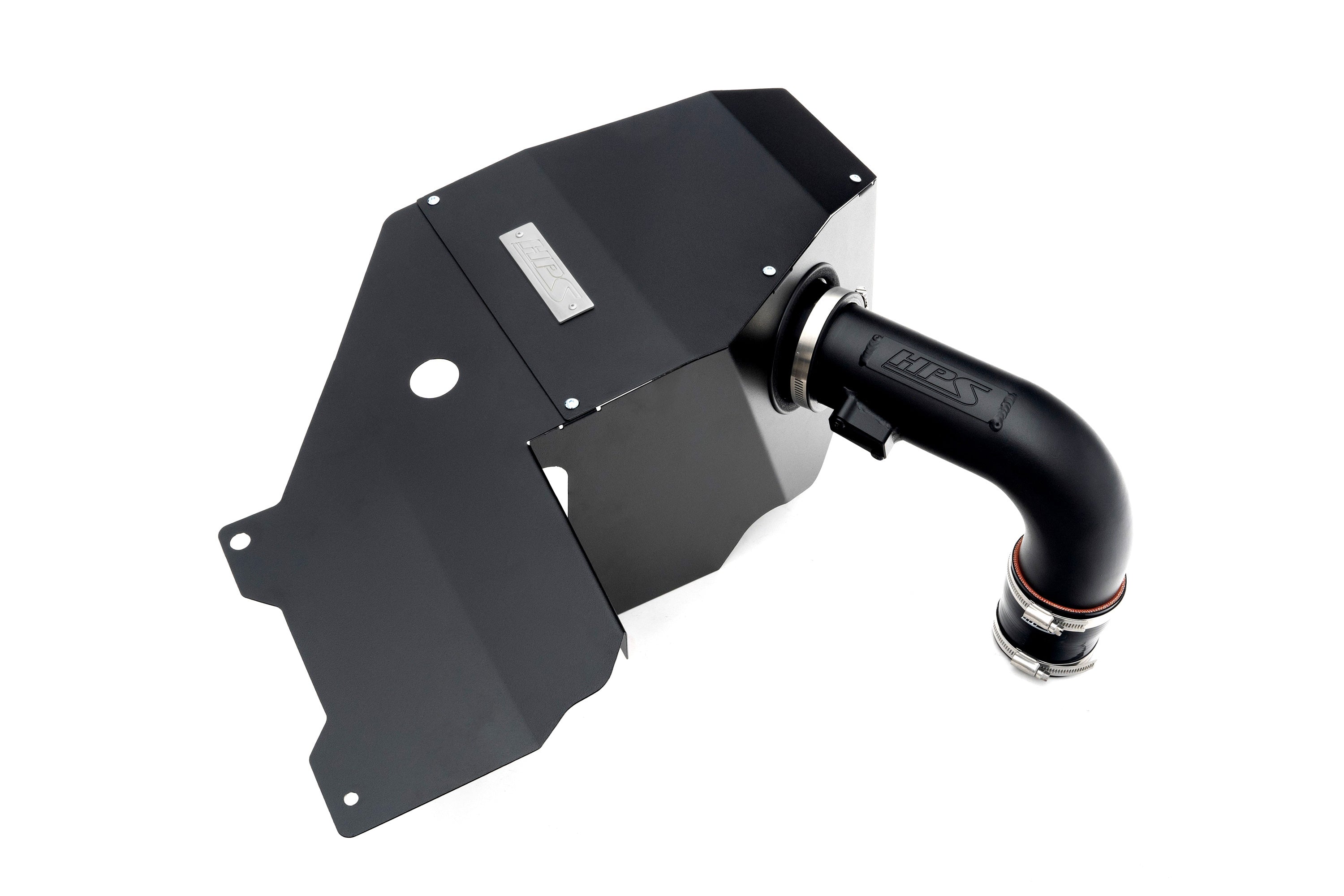 HPS Performance Air Intake Kit with Heat Shield (Black) - Toyota Tacoma - (2024-2025)