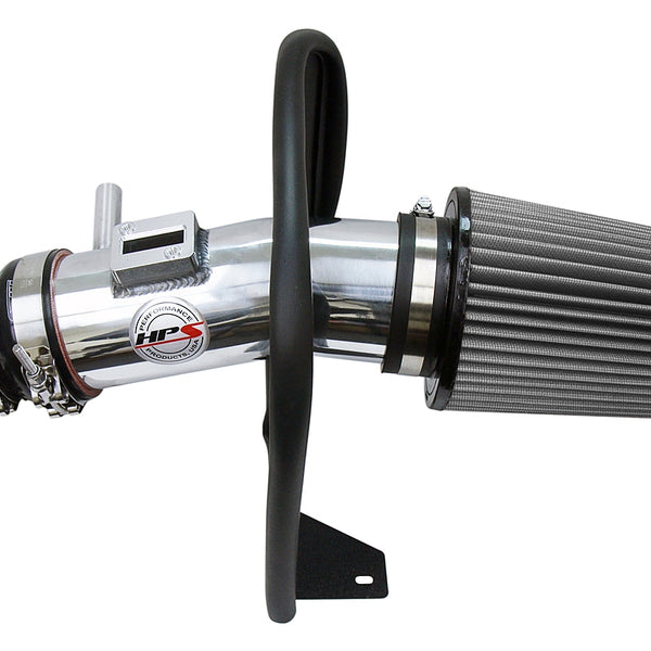 HPS Performance Air Intake Kit with Heat Shield Polished 827-780P