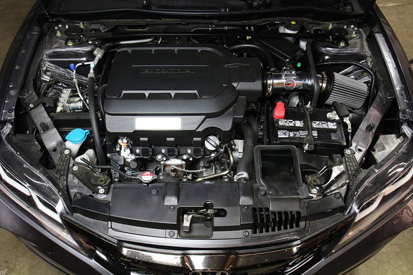 HPS Performance Air Intake Kit with Heat Shield, Polished, 827-780P