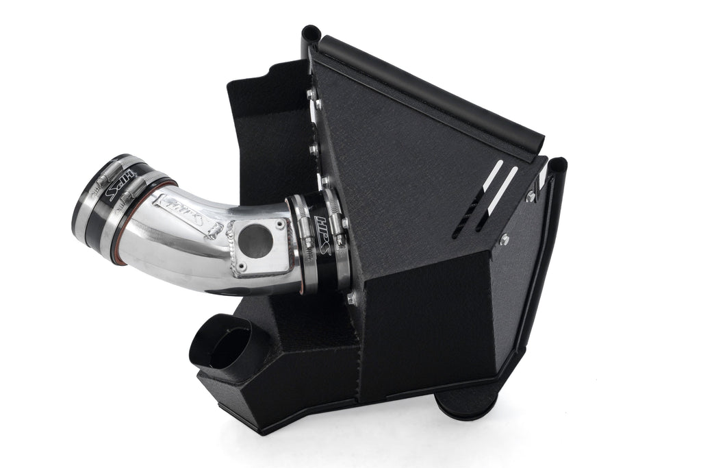 HPS Performance Air Intake Kit with Heat Shield Polished 827-783P
