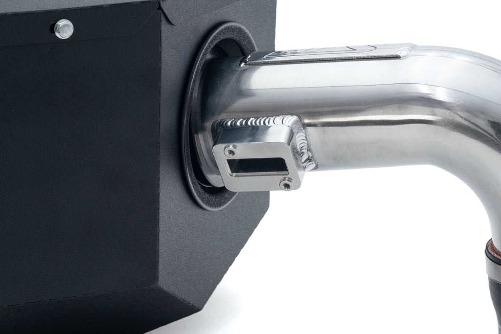 HPS Performance Air Intake Kit with Heat Shield, Polished, 827-786P