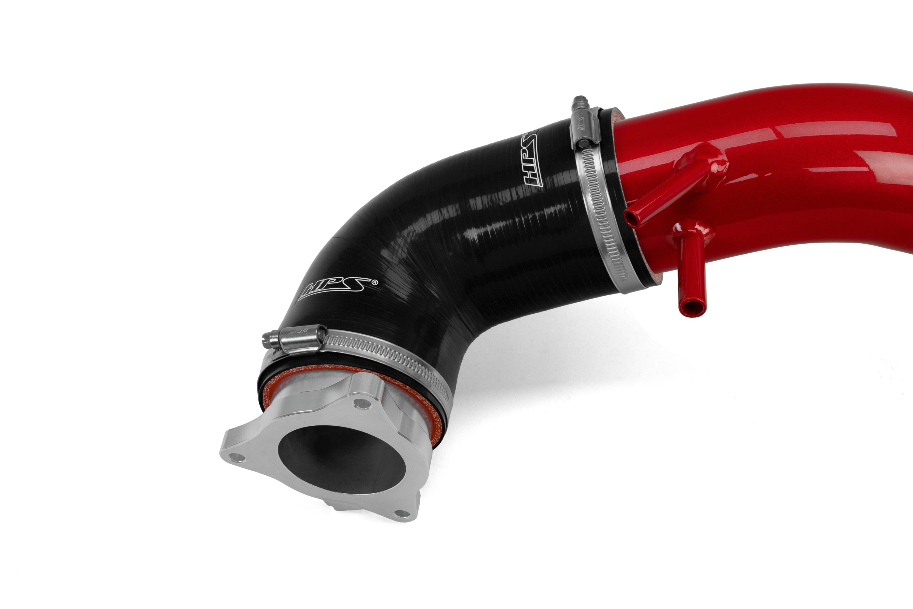 HPS Performance Red Air Intake Kit with Heat shield and Turbo Inlet, 827-797R