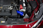 HPS Performance Air Intake Kit with Heat shield, Blue, 827-798BL