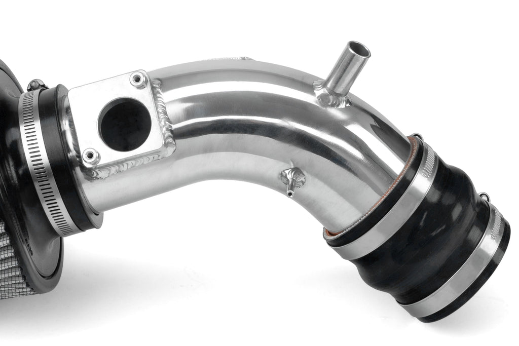 HPS Performance Air Intake Kit with Heat shield, Polished, 827-798P