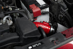 HPS Performance Air Intake Kit with Heat shield, Red, 827-798R