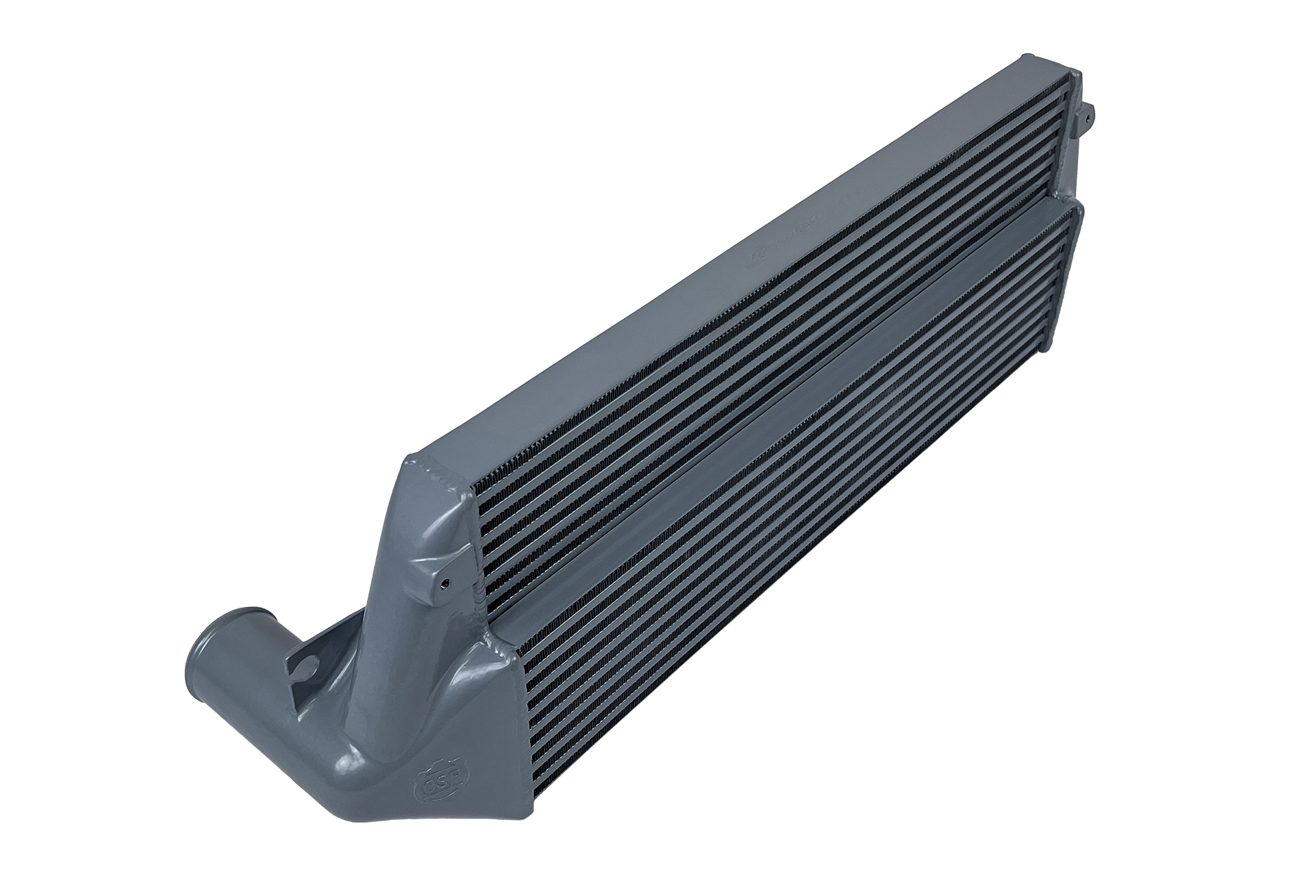 CSF x Jackson Racing Performance Stepped Core Intercooler - Black - Toyota GR Corolla (2023+)