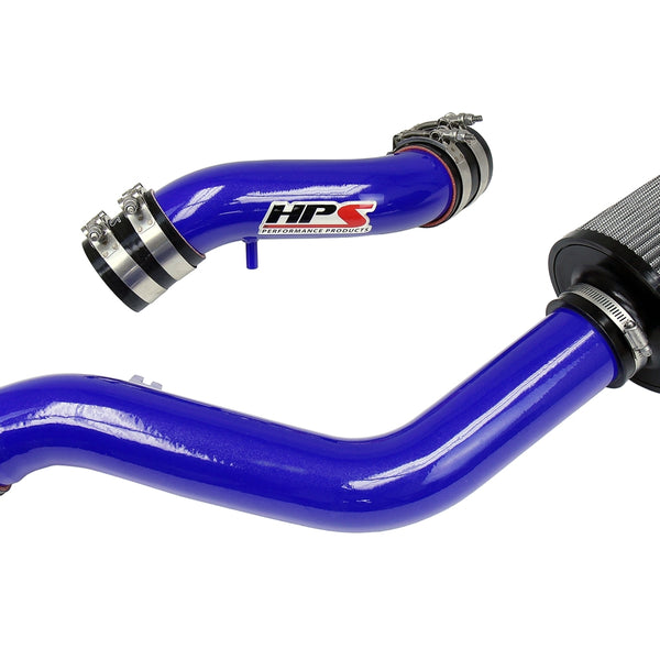 HPS Performance Cold Air Intake Kit Blue 837-142BL