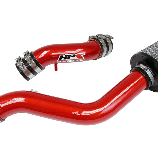 HPS Performance Cold Air Intake Kit Red 837-142R