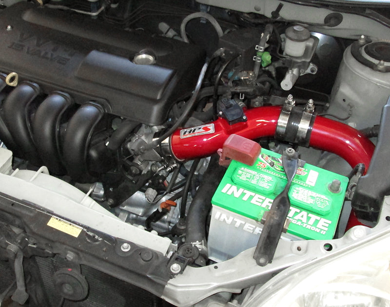 HPS Performance Cold Air Intake Kit (Red) - Pontiac Vibe 1ZZ-FE / Toyota Corolla 1ZZ-FE / Toyota Matrix XR 1ZZ-FE - (2003-2004)