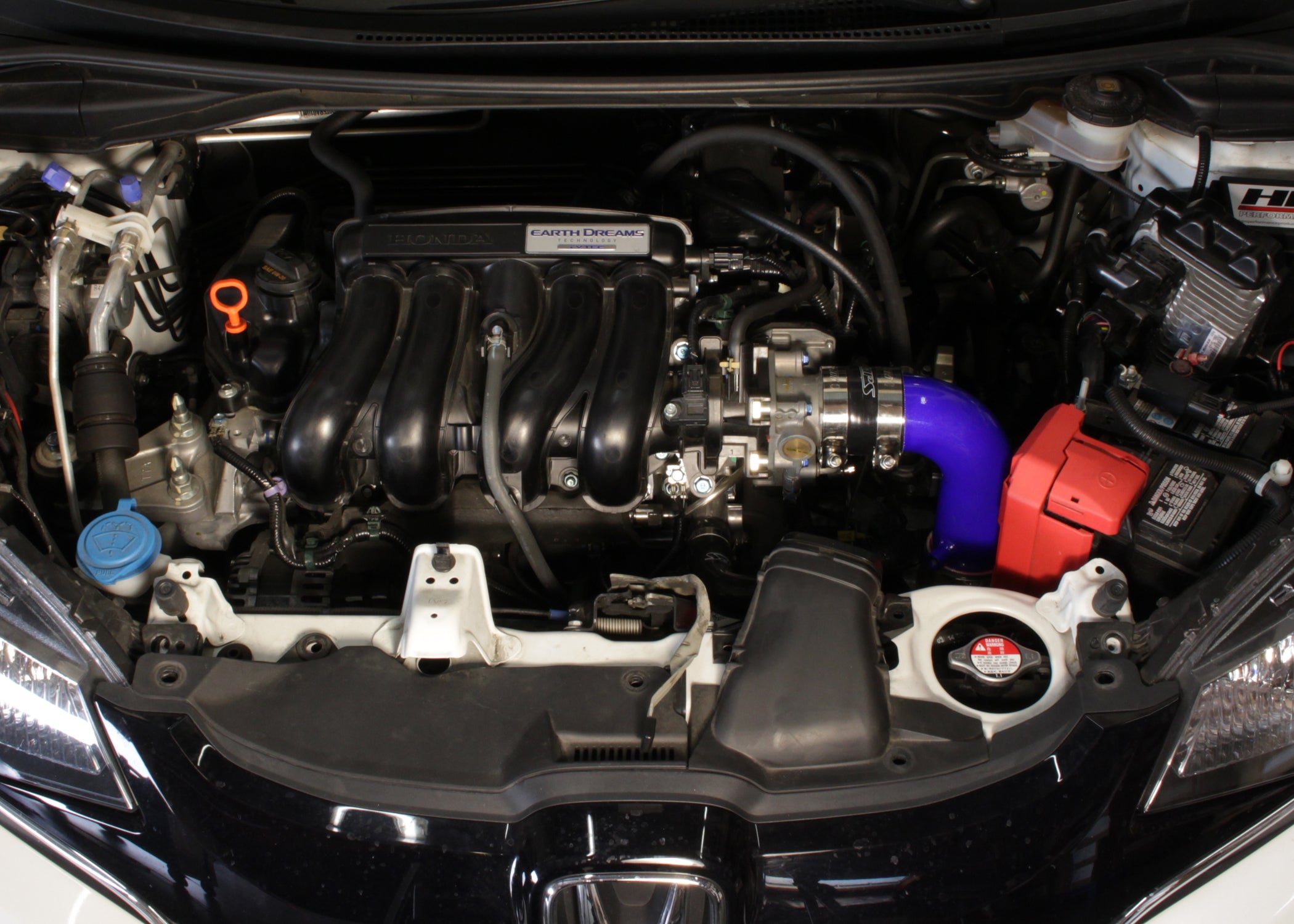 HPS Performance Cold Air Intake Kit (Blue) - Honda Fit Manual Trans. - (2015-2020)