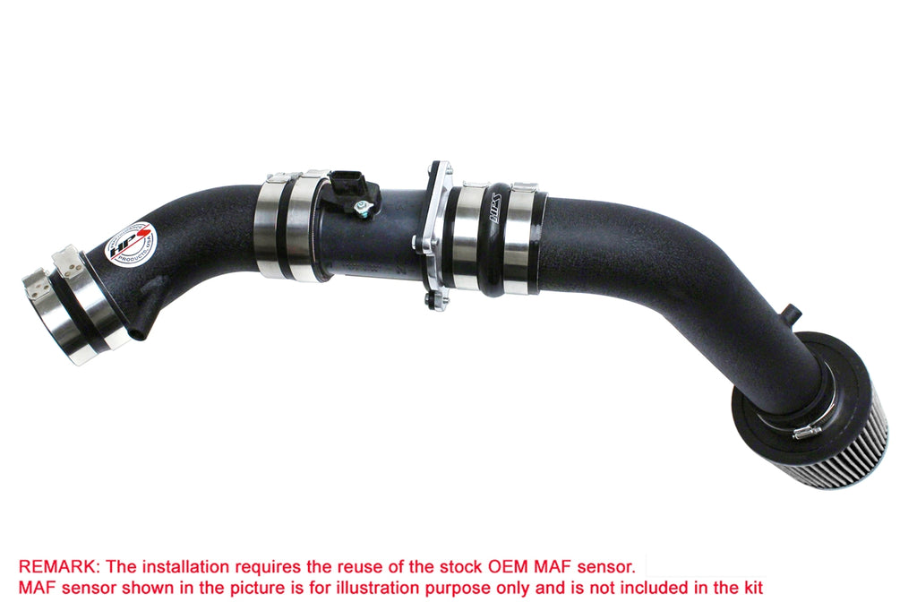 HPS Performance Cold Air Intake Kit Black 837-570WB