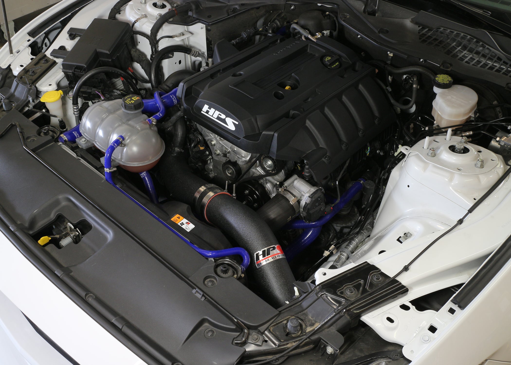 HPS Performance Cold Air Intake Kit (Black) - Ford Mustang Ecoboost . / Ford Mustang Ecoboost - (2015-2017 / 2015-2020)