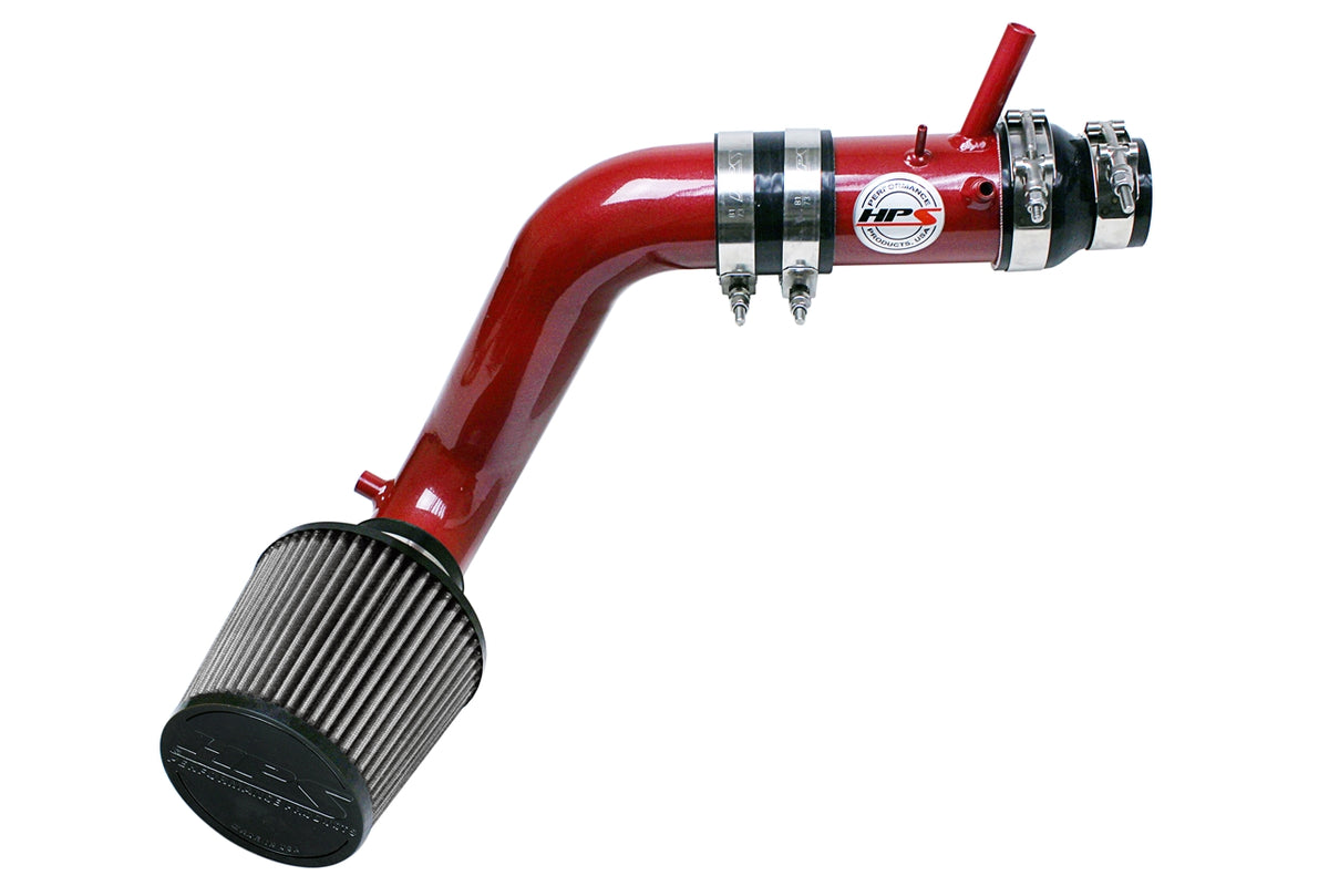 HPS Performance Cold Air Intake Kit Red 837-576R