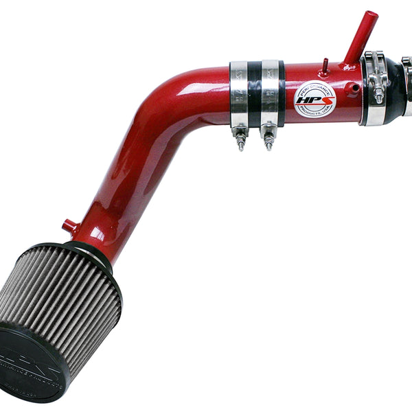 HPS Performance Cold Air Intake Kit Red 837-576R