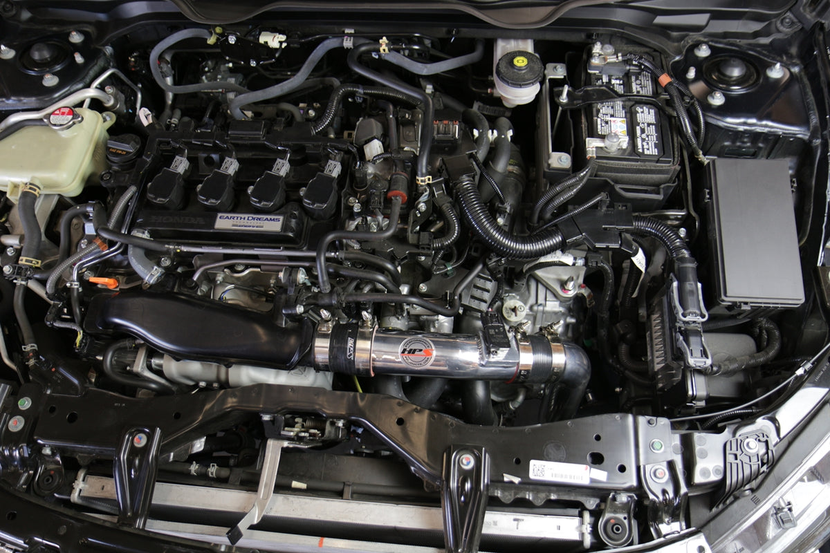 HPS Performance Cold Air Intake Kit (Red) - Honda Civic Non Si 1.5T (2016-2021)