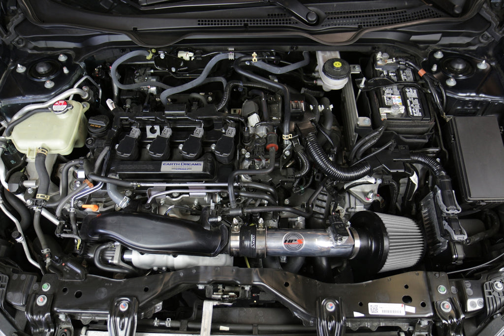 HPS Performance Cold Air Intake Kit (Black) - Honda Civic Non Si 1.5T - (2016-2021)