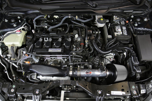 HPS Performance Cold Air Intake Kit, Polished, 837-602P