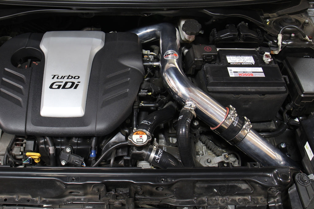 HPS Performance Cold Air Intake Kit (Red) - Hyundai Veloster . / Hyundai Veloster - (2013-2017)
