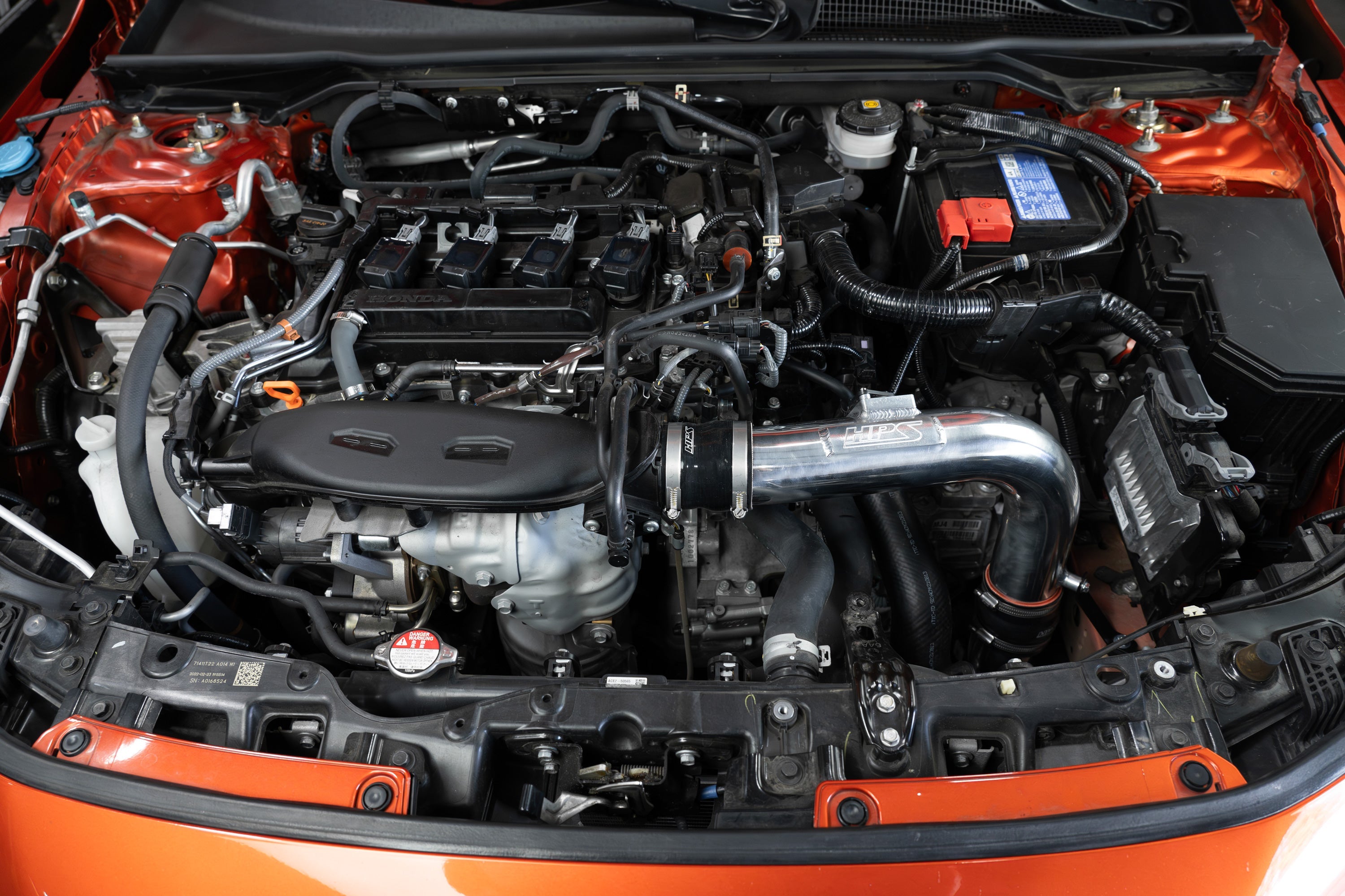 HPS Performance Cold Air Intake Kit (Polished) - Acura Integra / Honda Civic / Honda Civic Si - (2023-2024 / 2022-2024 / 2022-2024)