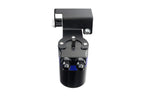 HPS Performance Billet Aluminum Oil Catch Can Kit, Blue, 860-003BL