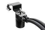 HPS Performance Billet Aluminum Oil Catch Can Kit, Black, 860-003WB