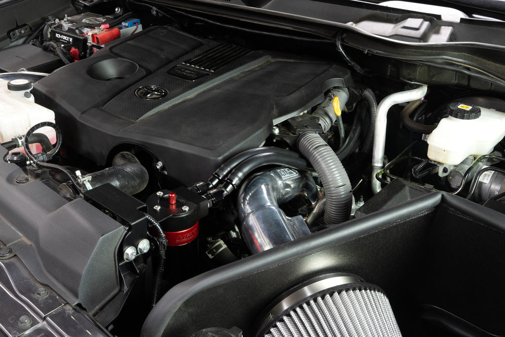 HPS Performance Billet Aluminum Oil Catch Can Kit - Toyota Sequoia / Toyota Tundra - (2023-2024 / 2022-2024)
