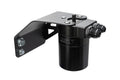 HPS Performance Billet Aluminum Oil Catch Can Kit Black 860-004WB