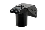 HPS Performance Billet Aluminum Oil Catch Can Kit, Black, 860-004WB