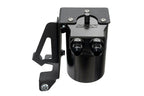 HPS Performance Billet Aluminum Oil Catch Can Kit, Black, 860-005WB