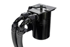 HPS Performance Billet Aluminum Oil Catch Can Kit, Black, 860-005WB