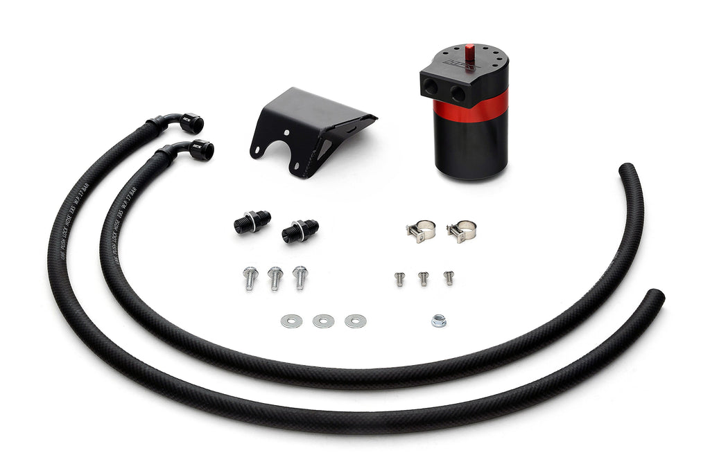 HPS Performance Billet Aluminum Oil Catch Can Kit - Subaru Legacy Naturally Aspirated / Subaru Outback Naturally Aspirated - (2015-2019)