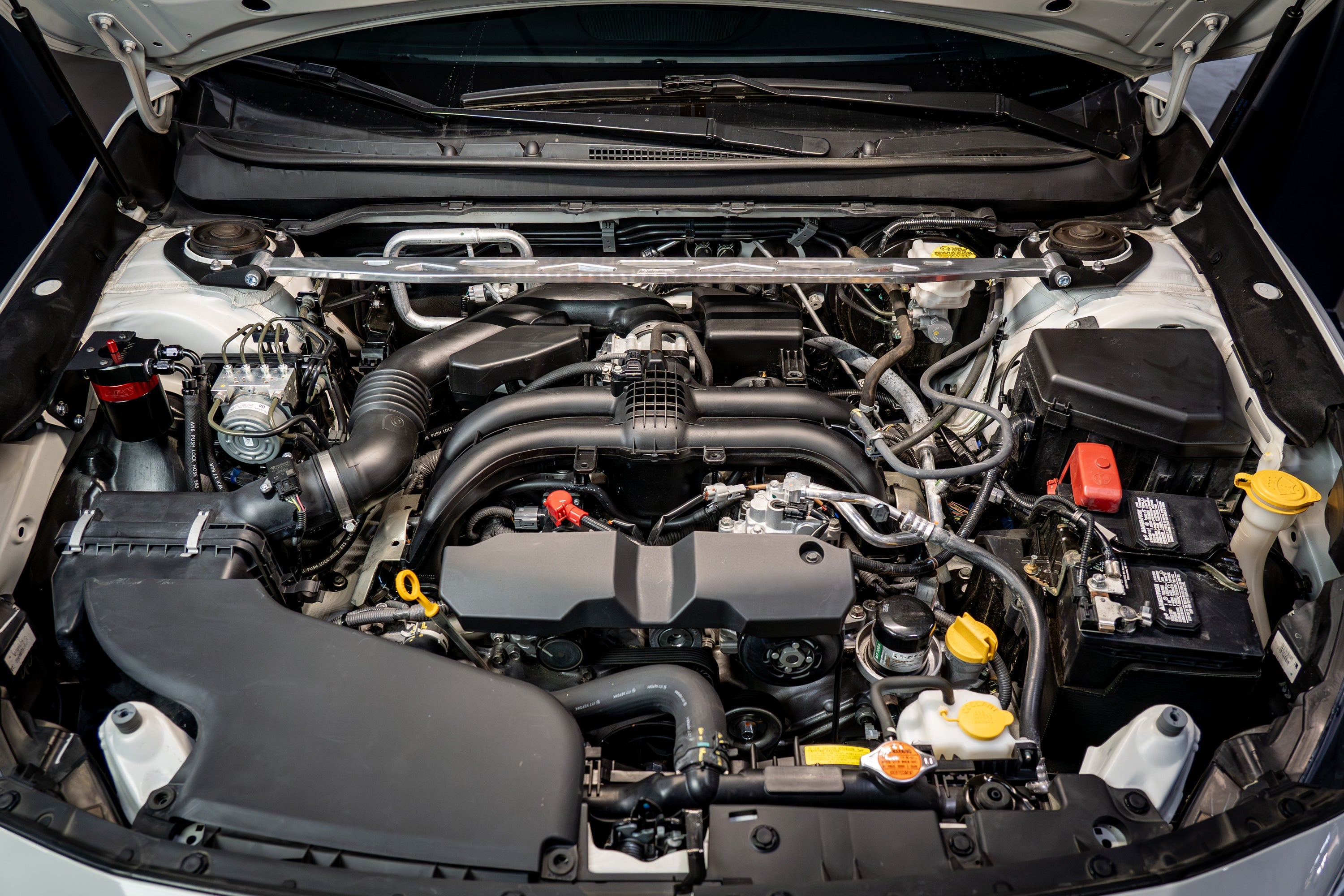 HPS Performance Billet Aluminum Oil Catch Can Kit - Subaru Legacy Naturally Aspirated / Subaru Outback Naturally Aspirated - (2015-2019)