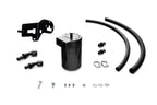 HPS Performance Billet Aluminum Oil Catch Can Kit, Black, 860-007WB