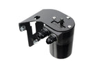 HPS Performance Billet Aluminum Oil Catch Can Kit, Black, 860-007WB