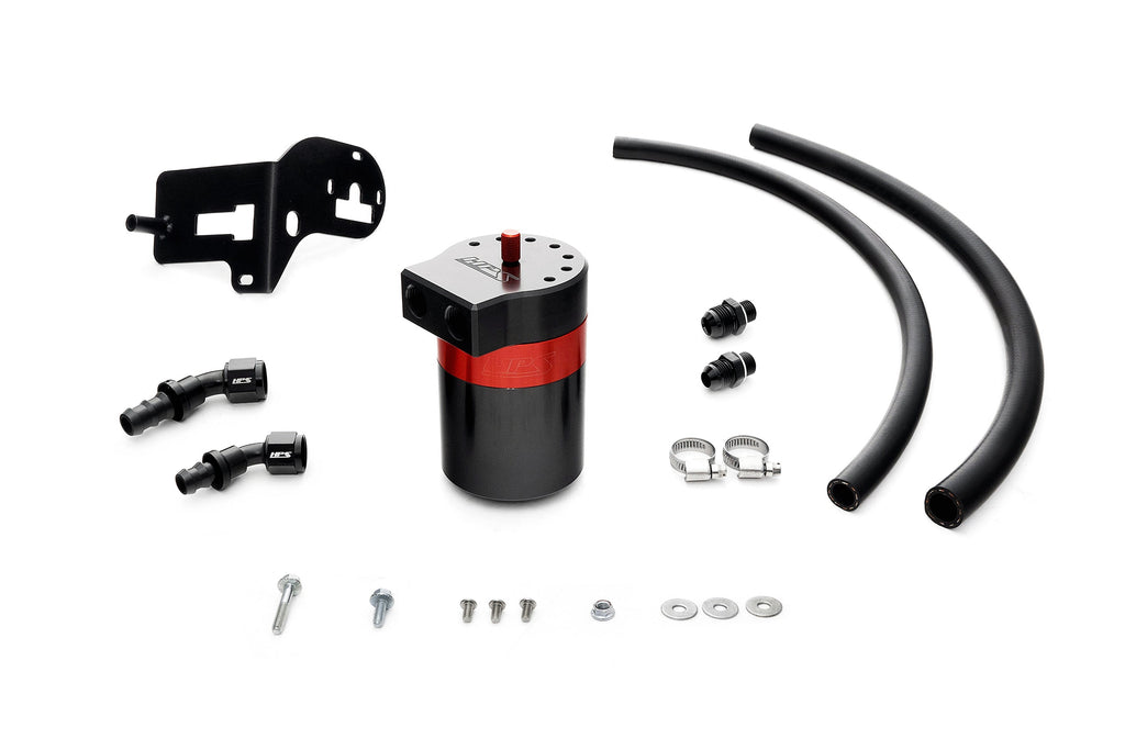 HPS Performance Billet Aluminum Oil Catch Can Kit - Subaru WRX - (2015-2021)