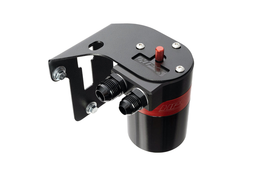 HPS Performance Billet Aluminum Oil Catch Can Kit - Subaru WRX - (2015-2021)