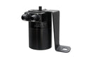 HPS Performance Billet Aluminum Oil Catch Can Kit Black 860-008WB