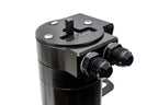 HPS Performance Billet Aluminum Oil Catch Can Kit, Black, 860-008WB