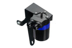 HPS Performance Billet Aluminum Oil Catch Can Kit, Blue, 860-009BL