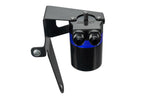 HPS Performance Billet Aluminum Oil Catch Can Kit, Blue, 860-009BL